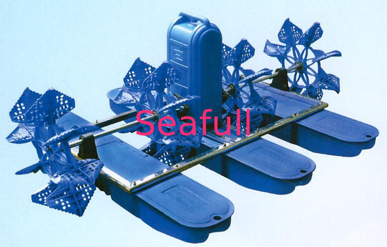 High Efficiency Paddle wheel aerator 4 IMPELLER 2HP 220V 440V