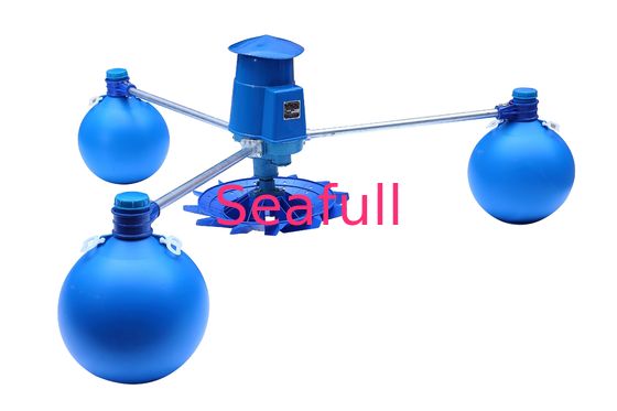 Aerador 1.5KW 2HP 380V del impeledor del estanque de peces
